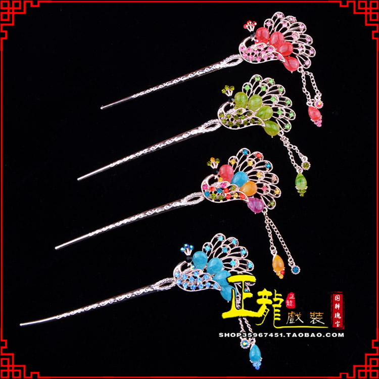 张北头饰化妆用品饰品花旦小姐青衣头饰簪子发簪 发簪
